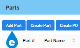 Add and Create Part buttons in WO Parts Section